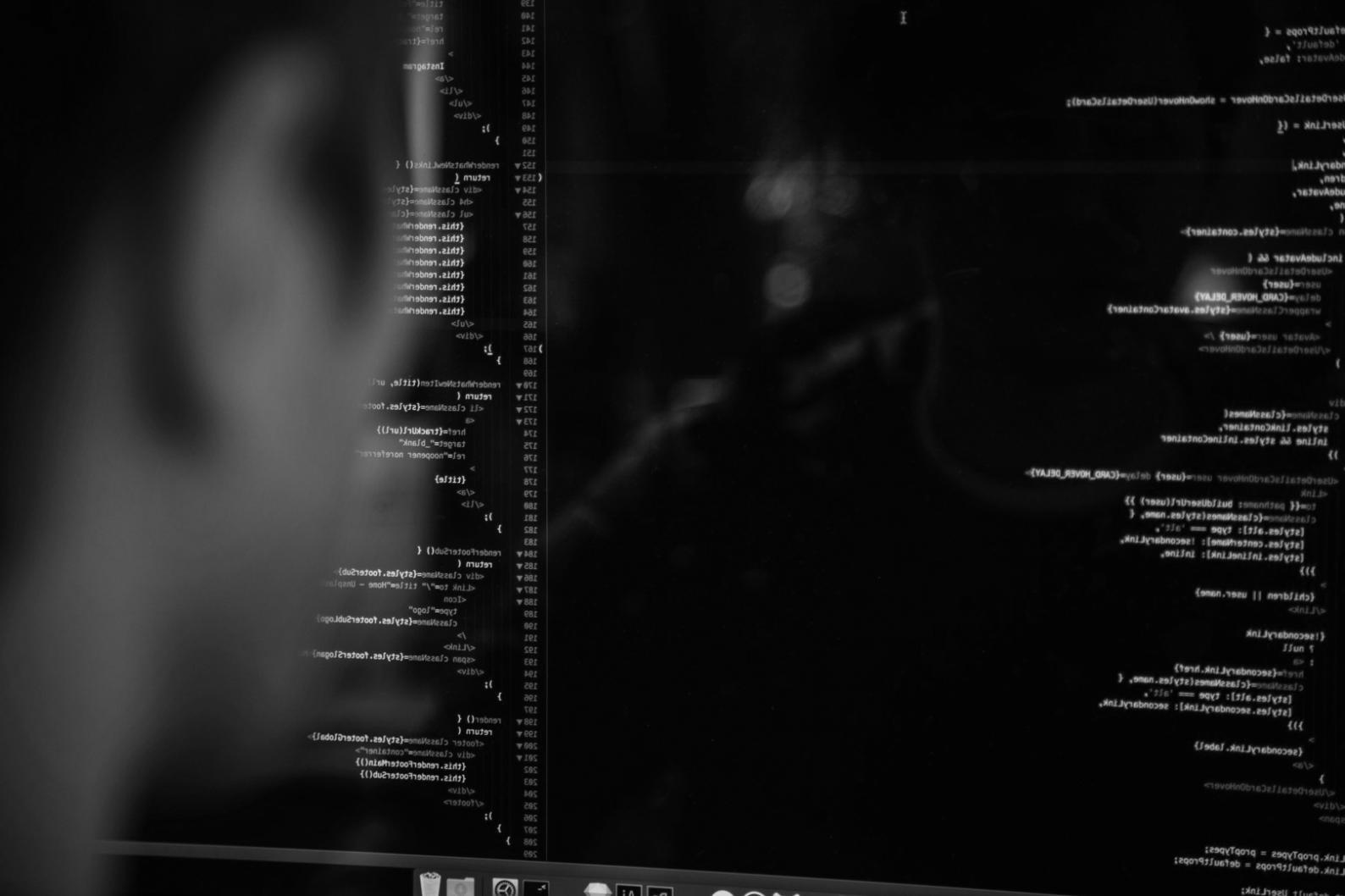 Team member analyzing competitive market data